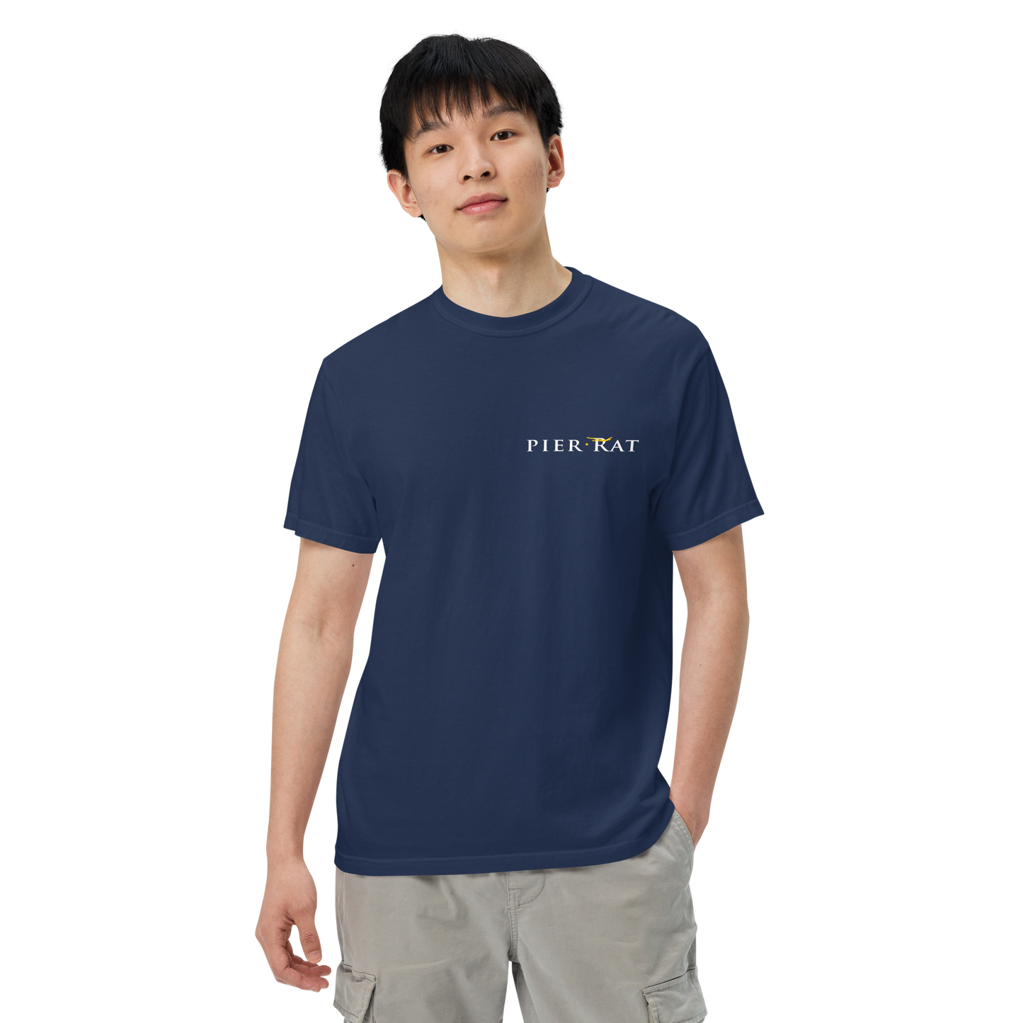 Navy Unisex Heavyweight T-Shirt