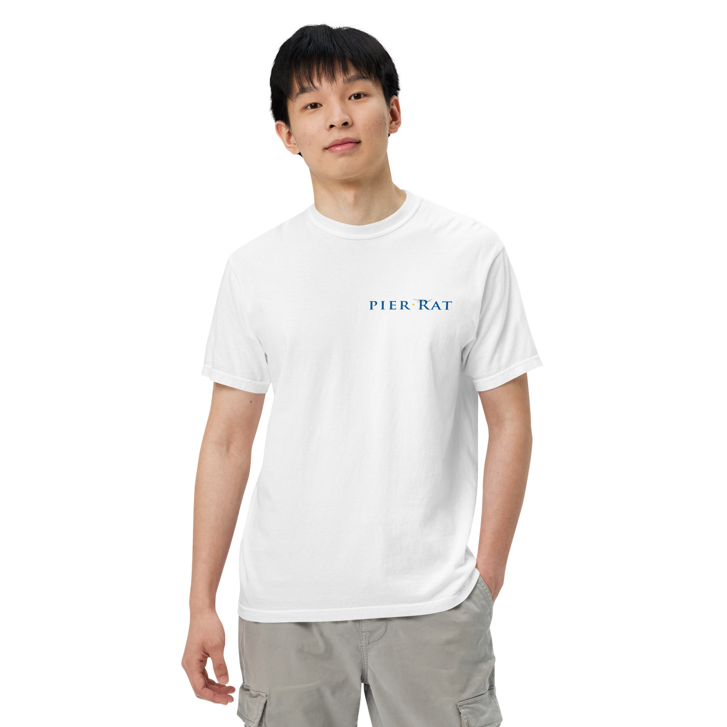White Unisex Heavyweight T-Shirt